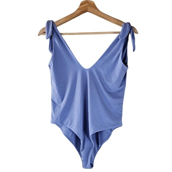 Dippin Daisy's Purple Deep Plunge V Lavender One Piece Swimsuit - Picture 2 of 6